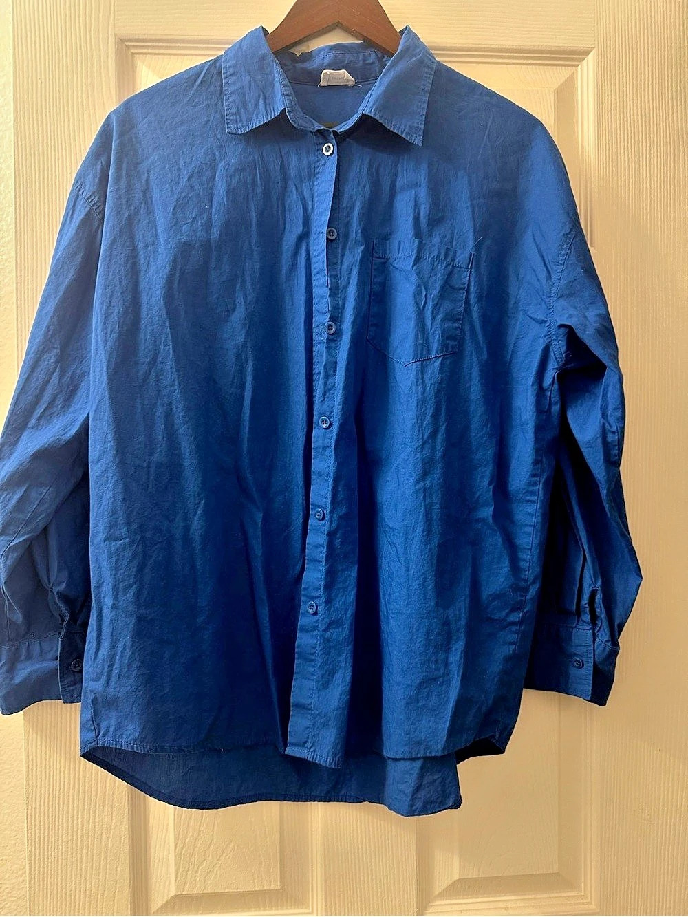 COTTON-ON Button Down Shirt in Blue